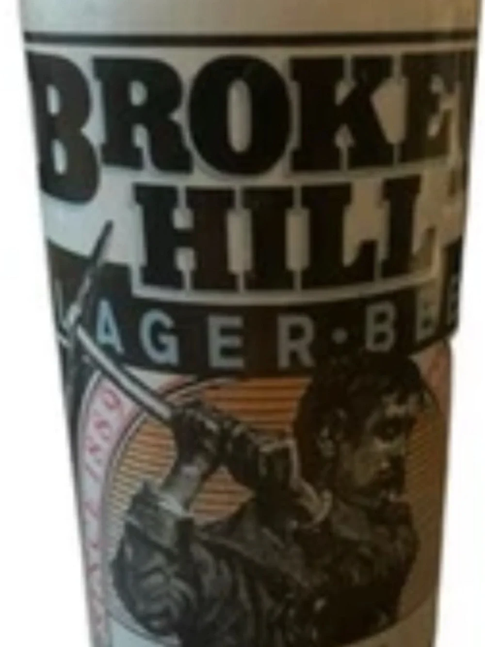 Vintage Beer Can Broken Hill Lager Beer Empty South Australian Brewing